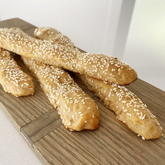 Sesame Seed Breadsticks