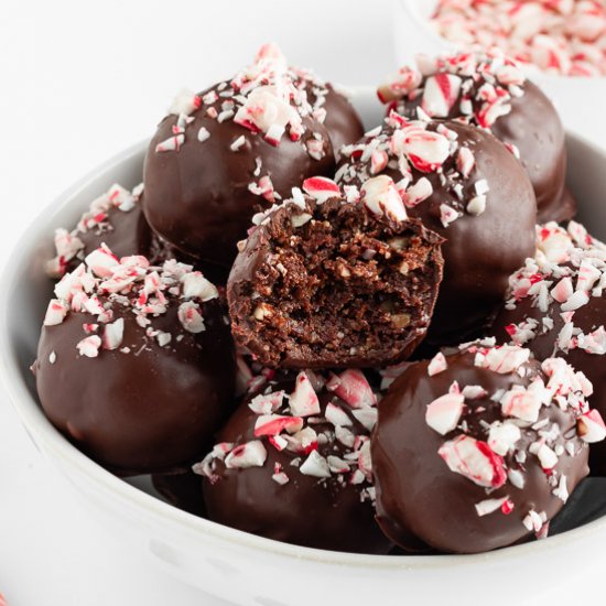 Chocolate Peppermint Truffles