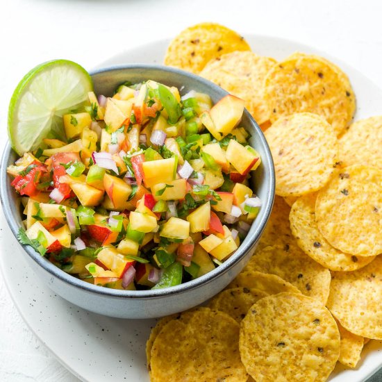 Fresh Peach Salsa