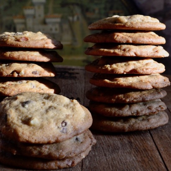 Almond Cluster Cookies