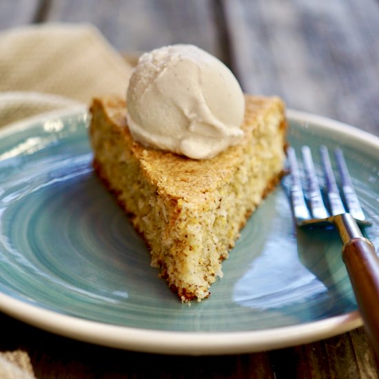 Coconut polenta Cake