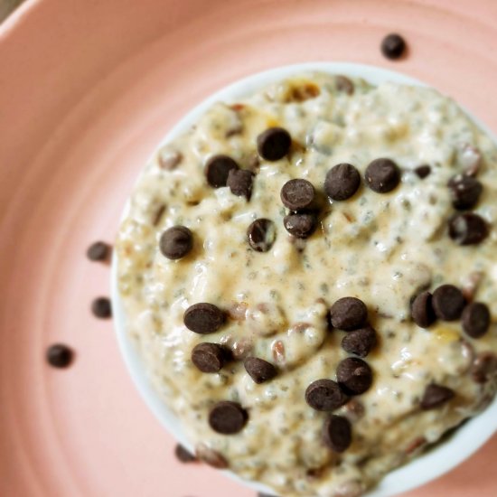 Cookie Dough Chia Pudding