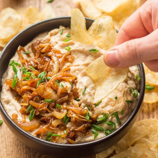 Vegan French Onion Dip