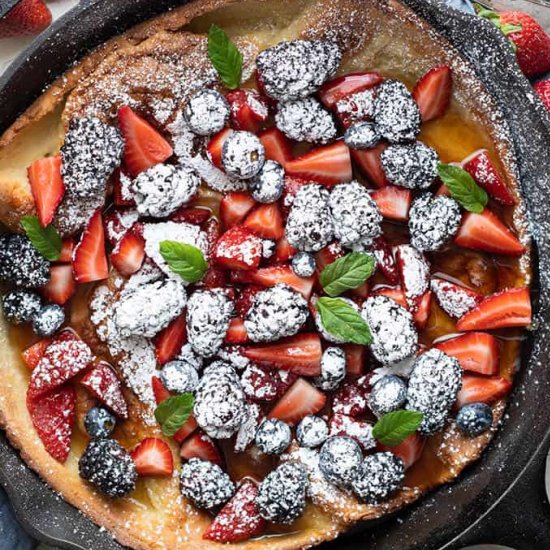 Easy German Pancake