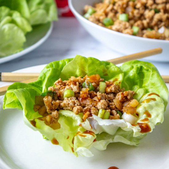 Chicken Lettuce Wraps