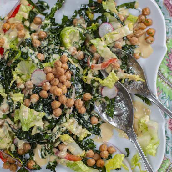 Ultimate Kale & Chickpea Salad