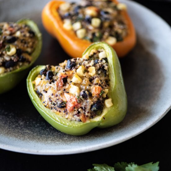 Quinoa Stuffed Bell Peppers