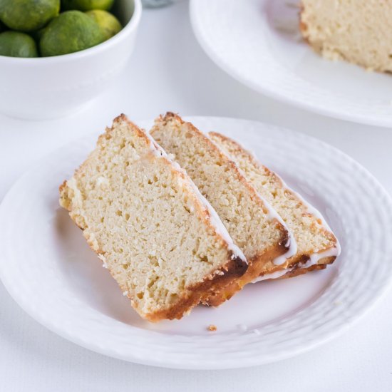 Key Lime Bread Coconut Cake Loaf