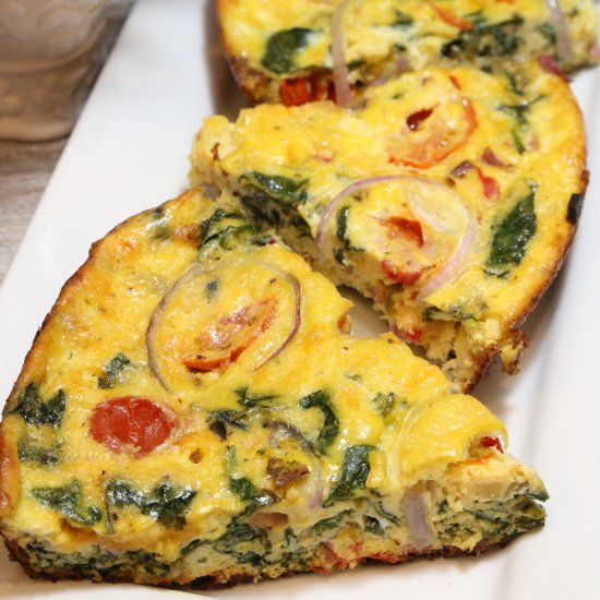 Bacon Spinach Frittata