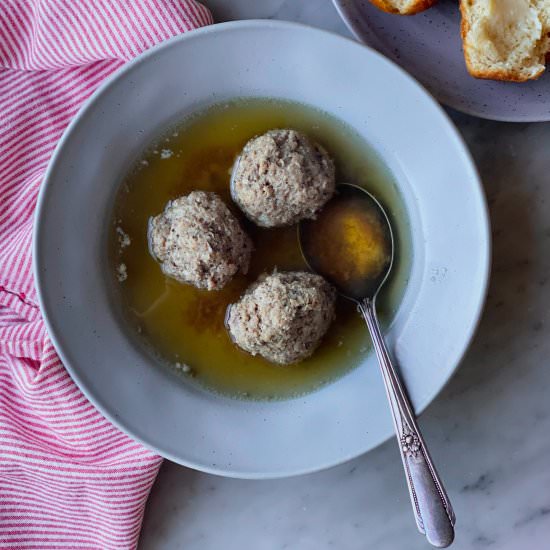 Meatballs in Broth