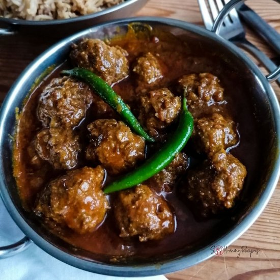 Lamb Kofta Curry Easy Recipe