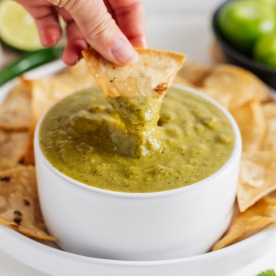 Homemade 7-Ingredient Salsa Verde