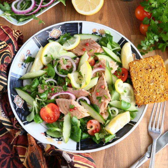 Smoked Rainbow Trout Salad