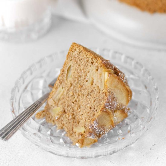 Wholegrain Apple Cake Vegan