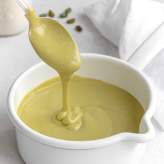 Vegan Pistachio Custard