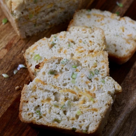 Cheddar and Onion Beer Bread