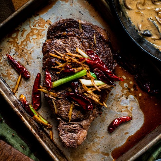 Sichuan Peppercorn Ribeye