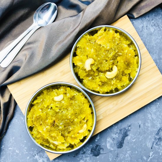 Ash gourd halwa