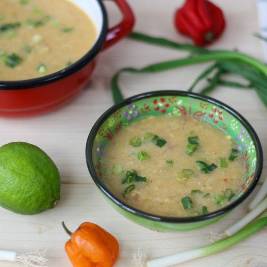 Red lentil soup