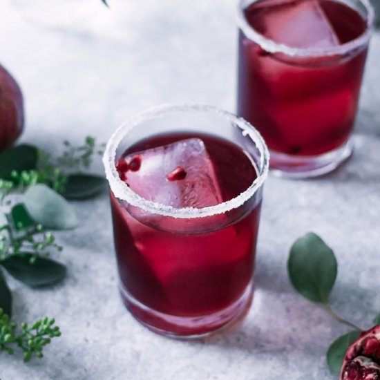 Pomegranate Margaritas