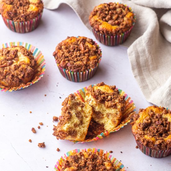 Coffee Cake Muffins