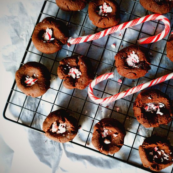 Chocolate Peppermint Cookies