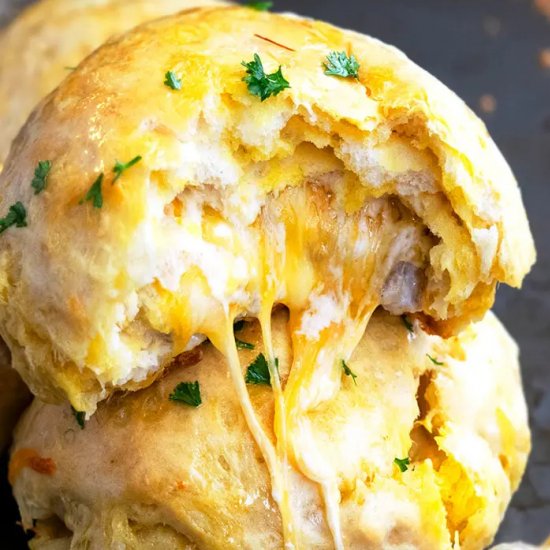 Garlic Cheese Bombs