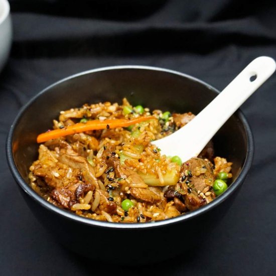 beef fried rice