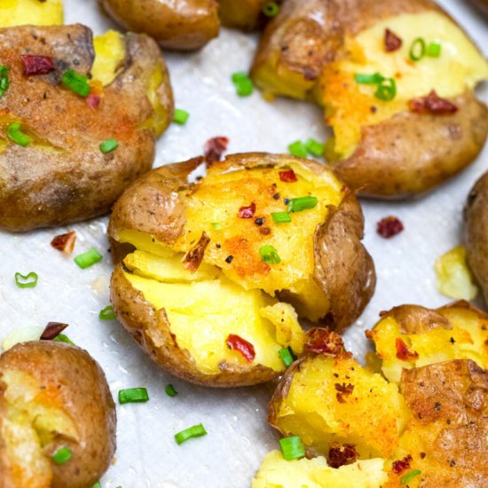 Crispy Smashed Potatoes