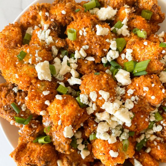 Air Fryer Buffalo Cauliflower Wings