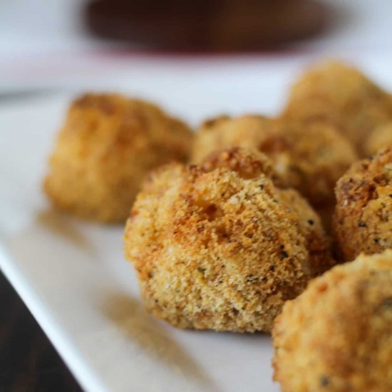 Air Fryer Mac and Cheese Balls