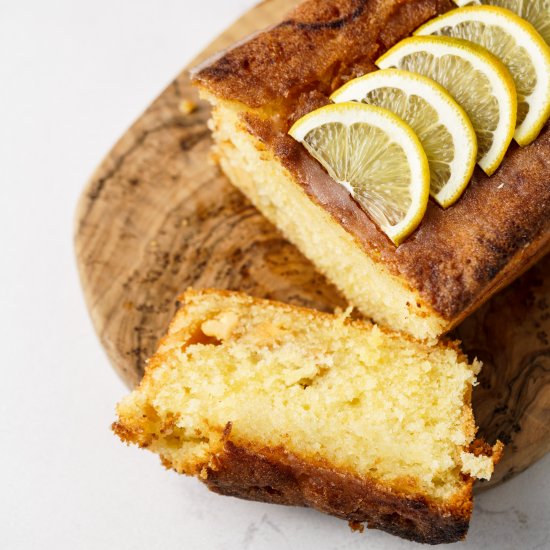 LEMON & WHITE CHOCOLATE LOAF