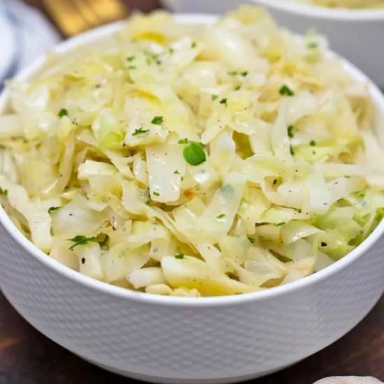 Healthy Sauteed Cabbage