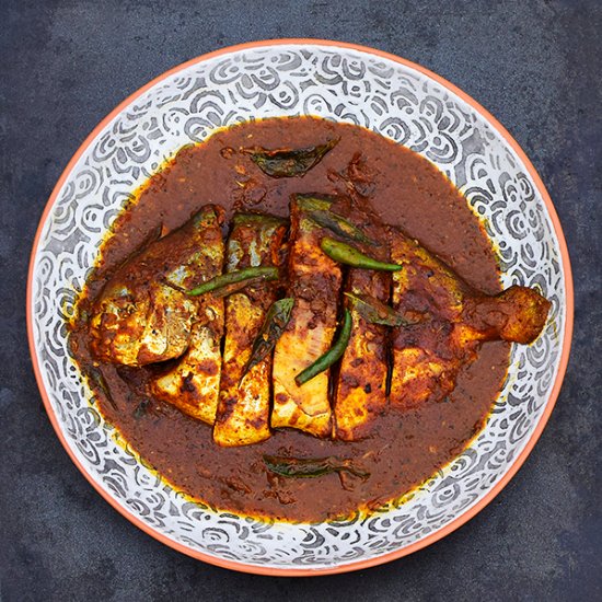 Fish Curry with Coconut Milk