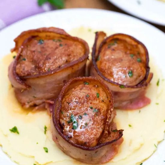 Bacon Wrapped Pork Medallions