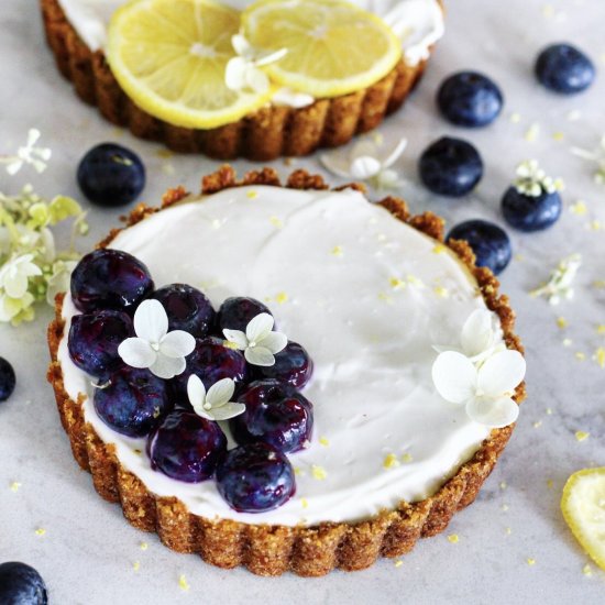 Mascarpone Tart With Pretzel Graham