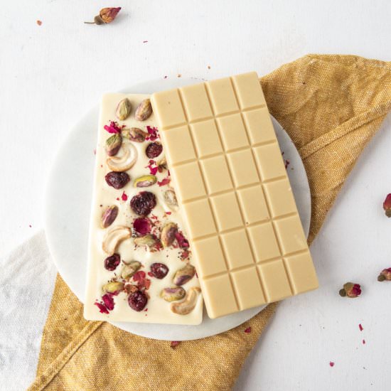 Homemade Vegan White Chocolate