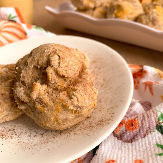 Pumpkin Spice Stuffed Bagel Bites