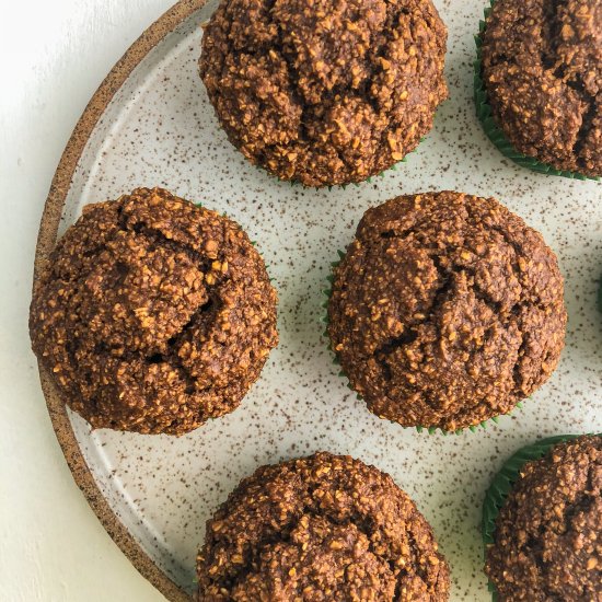 Gluten Free Gingerbread Muffins