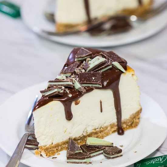 Ricotta Cheesecake with Peppermint