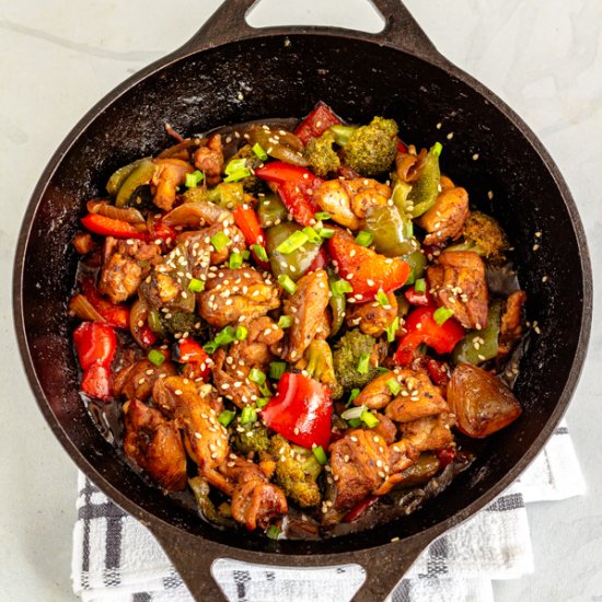 Chicken and Veggie Stir Fry