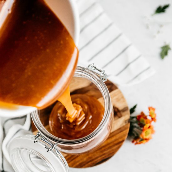 Easy Homemade Caramel Sauce