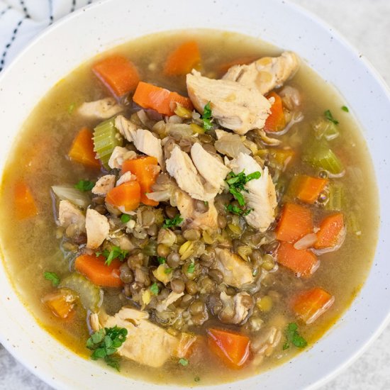 Chicken Lentil Soup