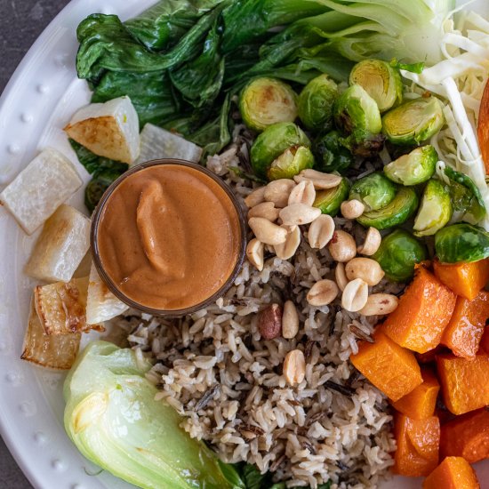 Simple and Healthy Rice Bowl