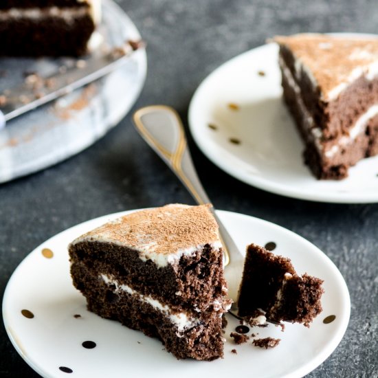 Chocolate Sour Cream Cake