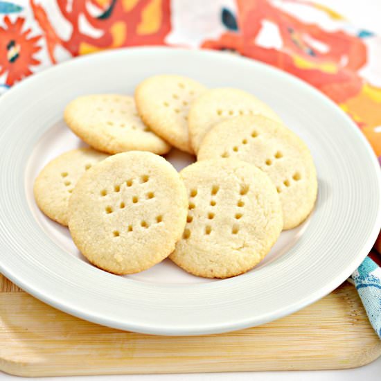 Keto Shortbread Cookies