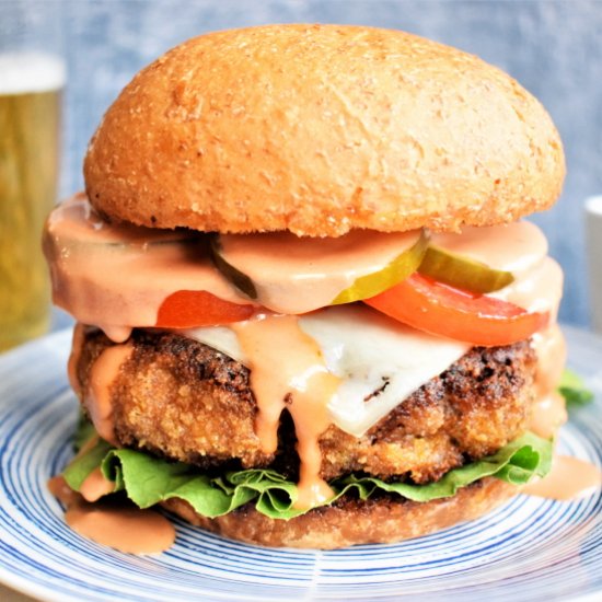 Chicken-Fried Burgers