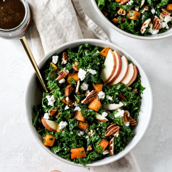 Kale and Roasted Butternut Salad