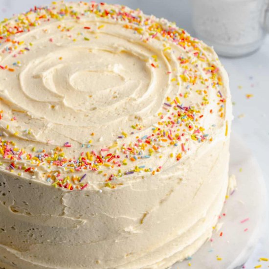 Vegan Vanilla Cake