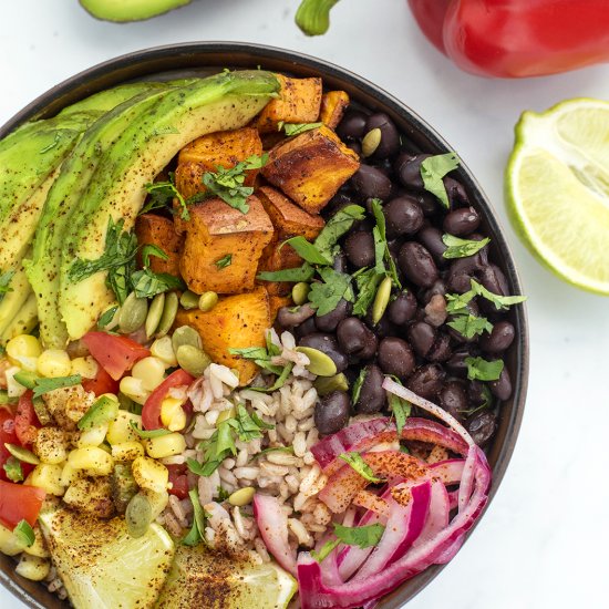 Vegan Burrito Bowl